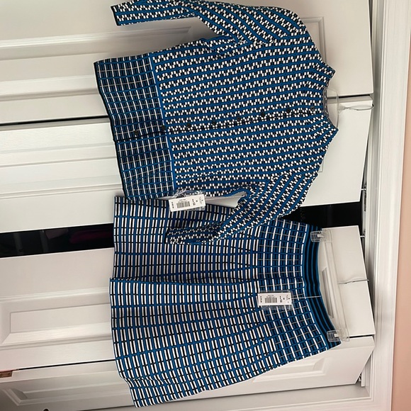 Skirt and top set made by Per se. - Picture 1 of 8